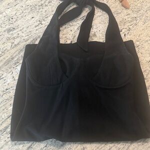 Lovers + Friends Black Tote Bag